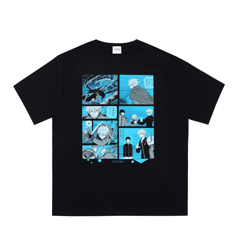 ワールドトリガー』ビッグシルエットTシャツ “HEROES” ヒュース