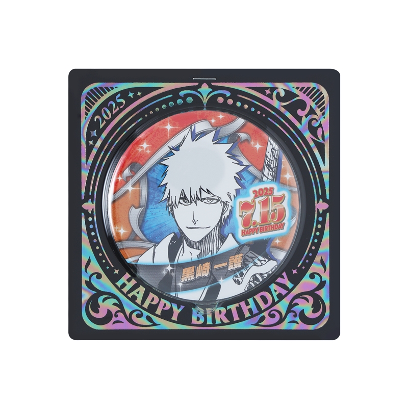 BLEACH』バースデイ缶バッジ 黒崎一護 BE3: アクセサリー類
