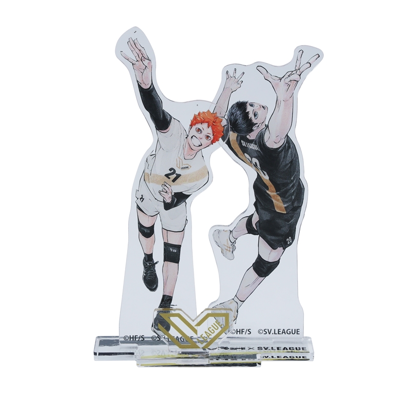 ハイキュー！！』アクリルフィギュア 日向翔陽＆影山飛雄 ＜SVリーグ