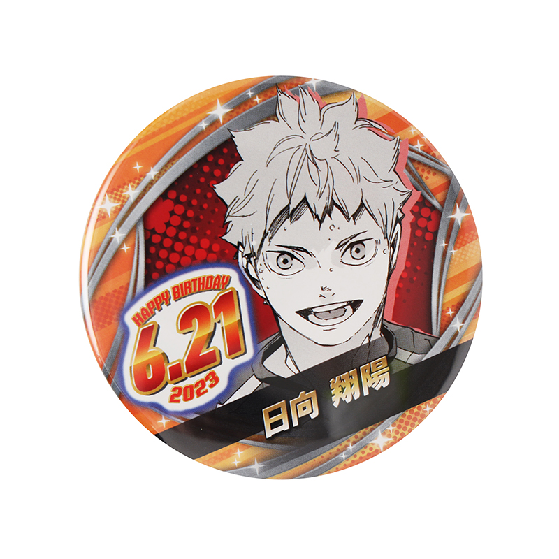 公*o様 ハイキュー 日向翔陽 バースデー クリスマス 缶バッジセット