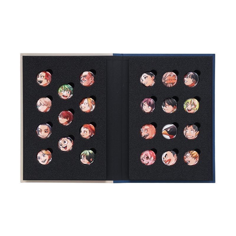 僕のヒーローアカデミア』スペシャルディスプレイ缶バッジBOOK