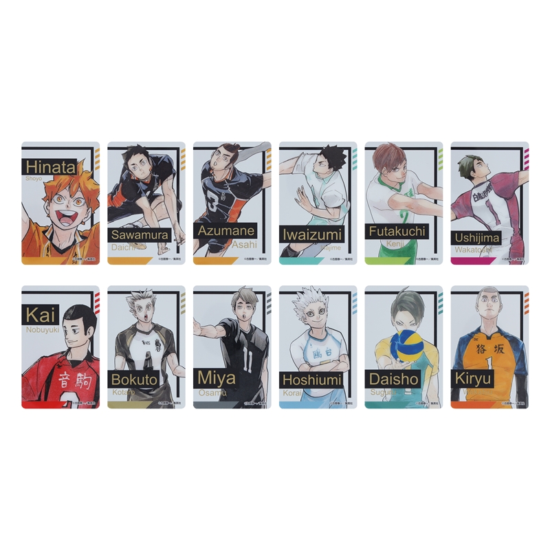 ハイキュー！！』箔押しクリアカードコレクション 全種セット （全48