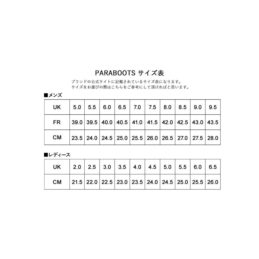 パラブーツ】シャンボードのサイズ感・経年変化レビュー!特徴やモカ