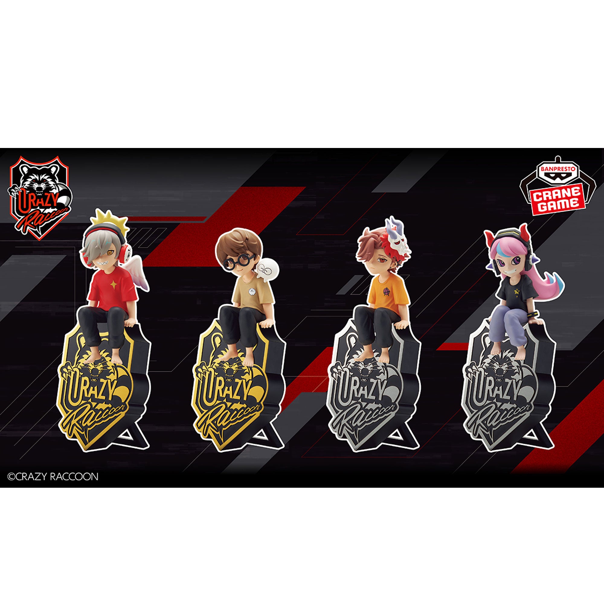 Crazy Raccoon - Monitor Top Figure Vol. 1 (4 Types) – JumpIchiban