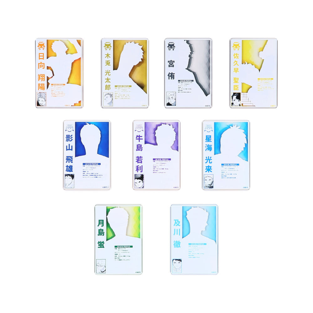 ハイキュー!!』ステータスカードコレクション（全9種＋シークレット3種