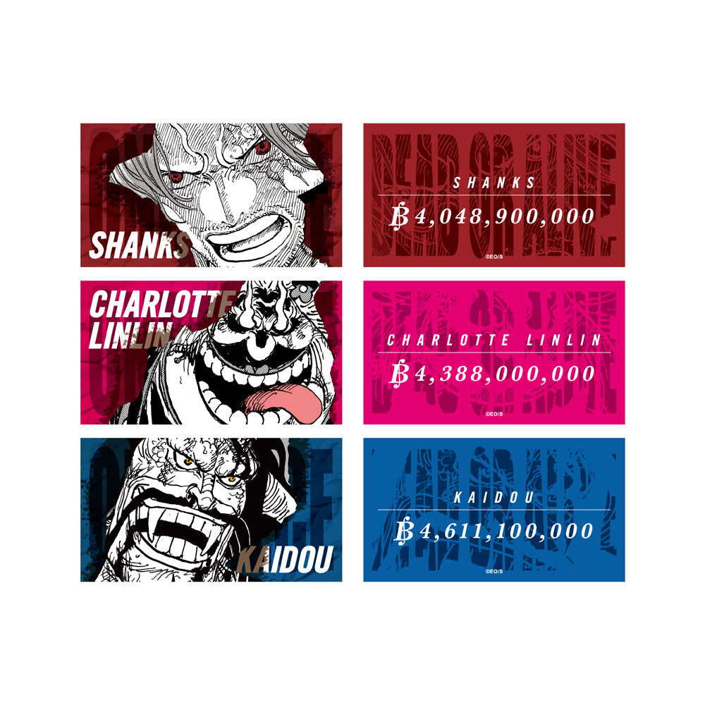 ONE PIECE』キャラクターズコレクションカード3枚入り（全7組