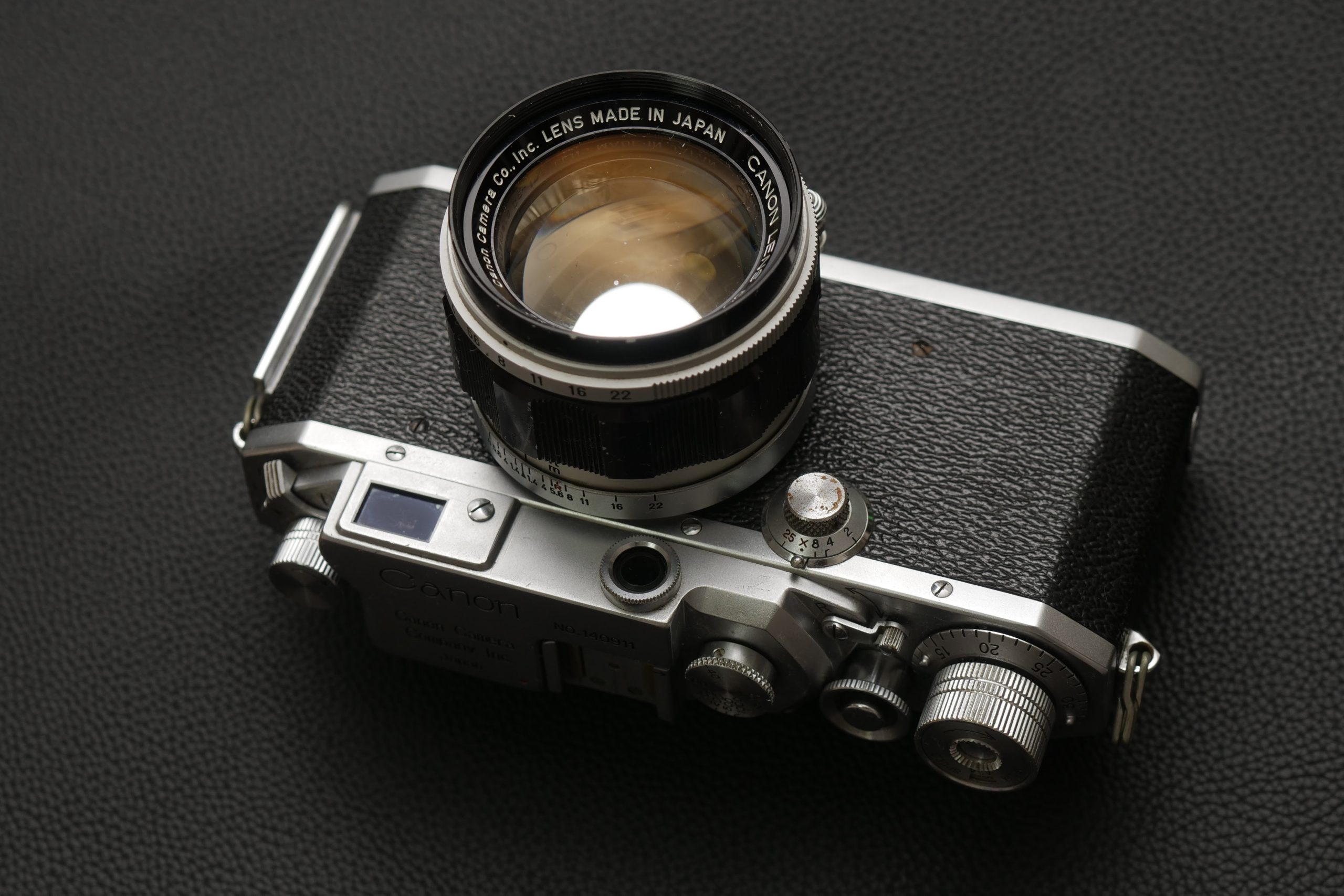 CANON LENS 50mm F1.8 ライカL39マウント Canon LENS 50mm 1.8 ライカ