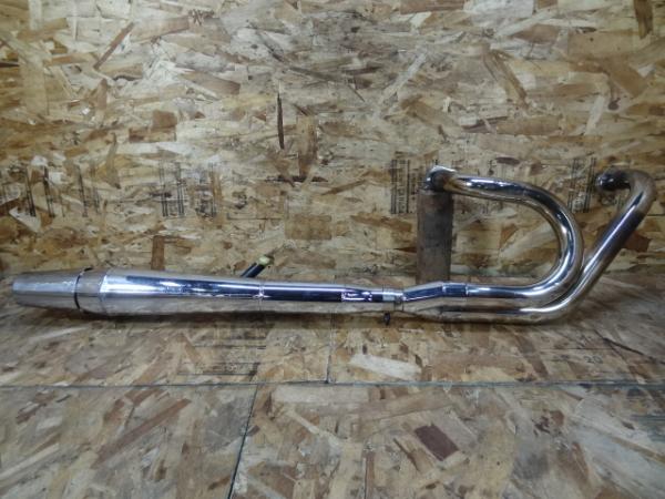 バルカン400（VN400A-002）◇社外サンダーヘッダーマフラー 2in1