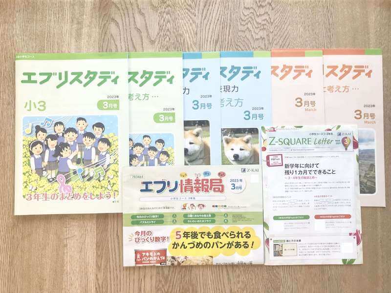 レビュー】Z会小学生コース3月号は総復習号｜国語・算数・理科・社会を