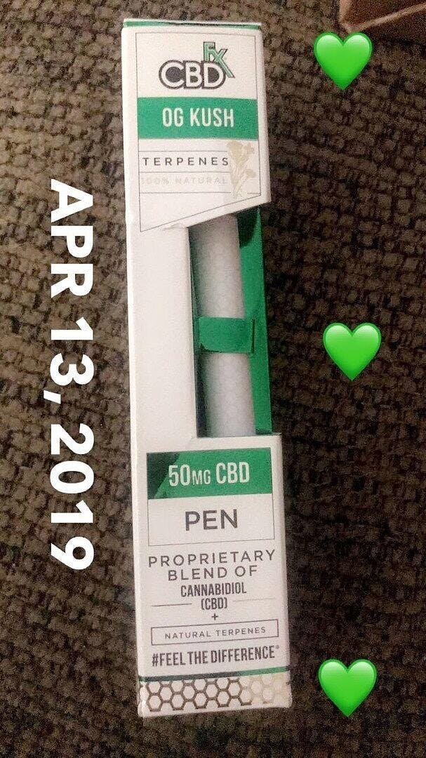 CBD + Delta-9 THC Vape Juice: OG Kush - CBDfx.com