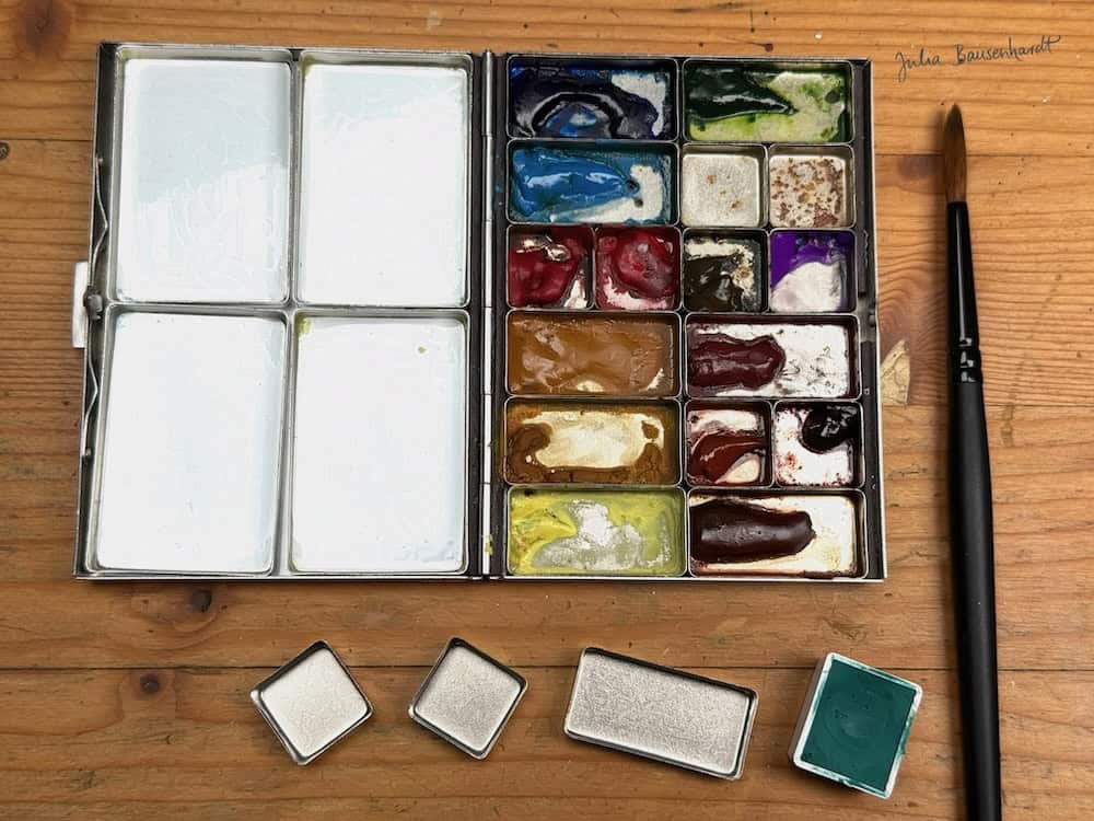 New palette experiments - Mungyo Compuzzle modular palette | Julia