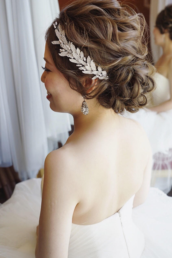 RENTAL][Arielle Comb Crystal]by JENNIFER BEHR｜JULIEBRIDAL