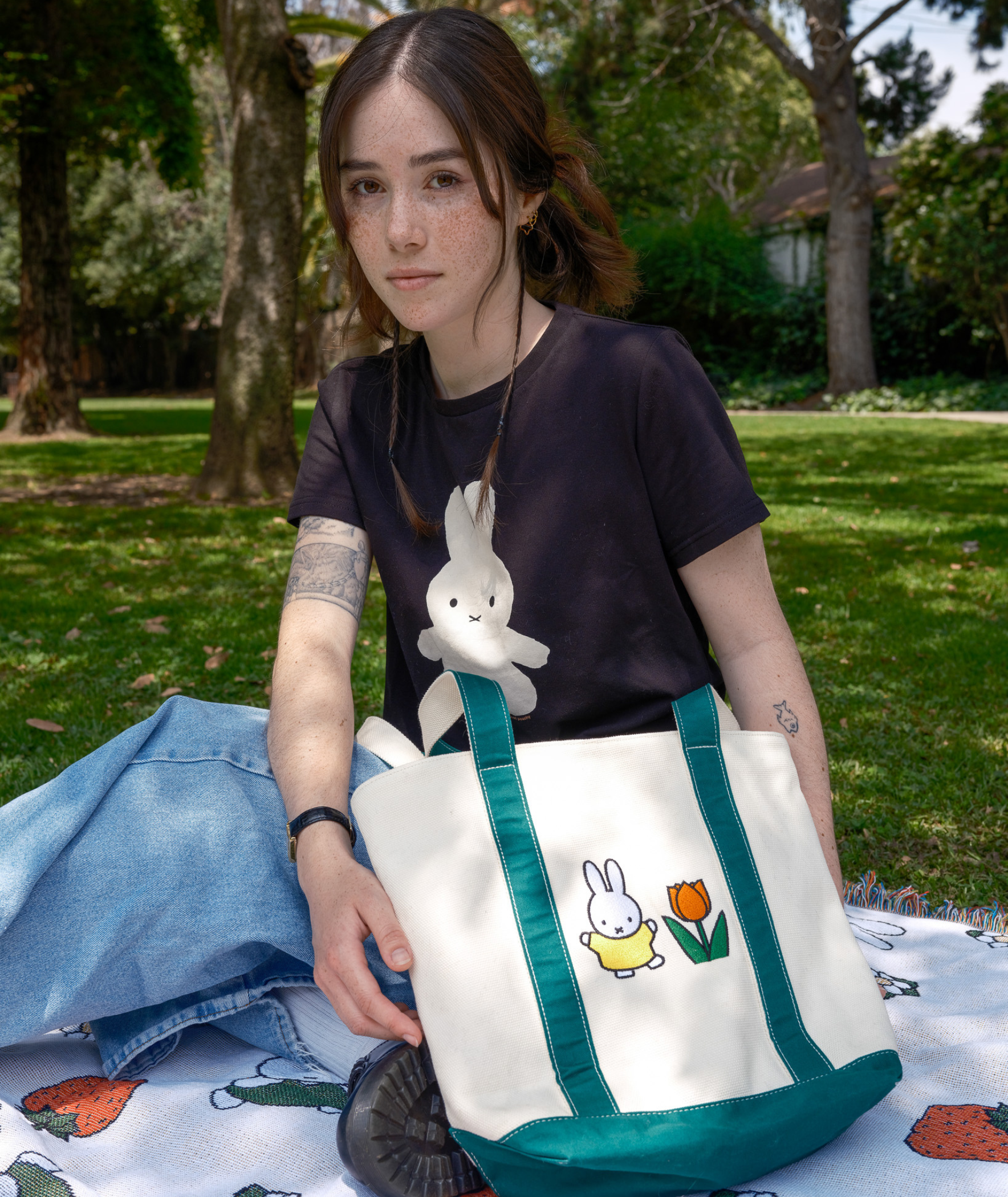 Miffy Market Tote Bag – Just Peachy