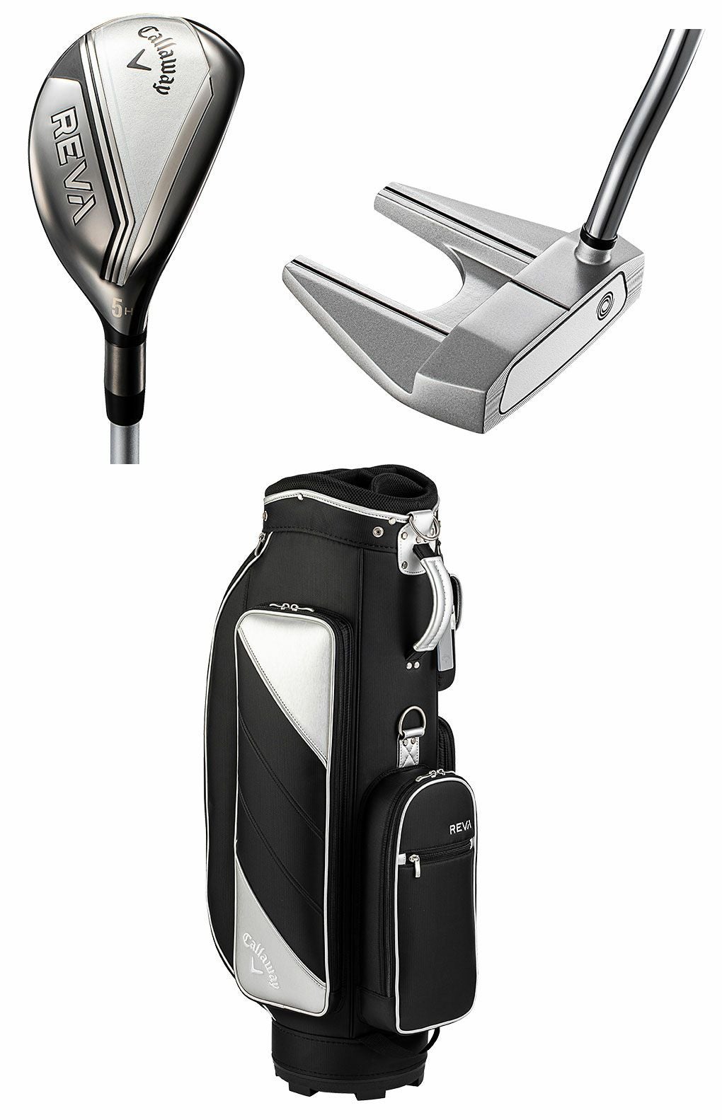 10月24日発売】キャロウェイ レディース REVA パッケージセット クラブ