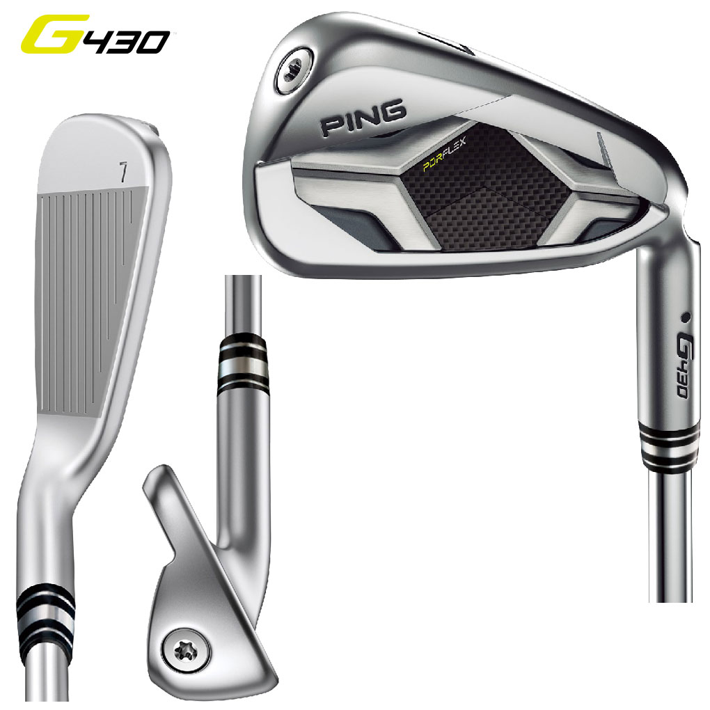 ピン PING G430 アイアン 6本セット(6I-9I,PW,45) メンズ TOUR 2.0