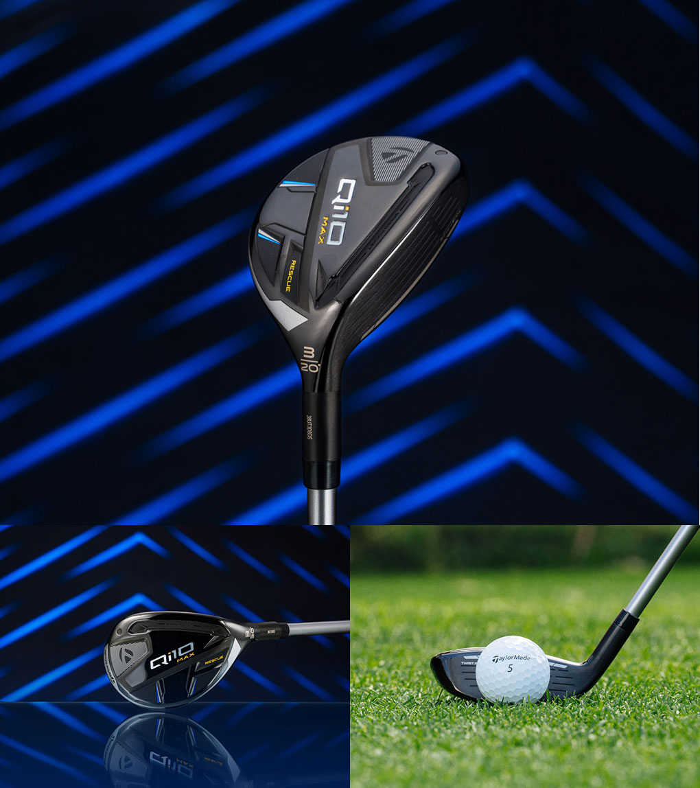 レフティー】テーラーメイド Qi10 Max レスキュー ユーティリティ