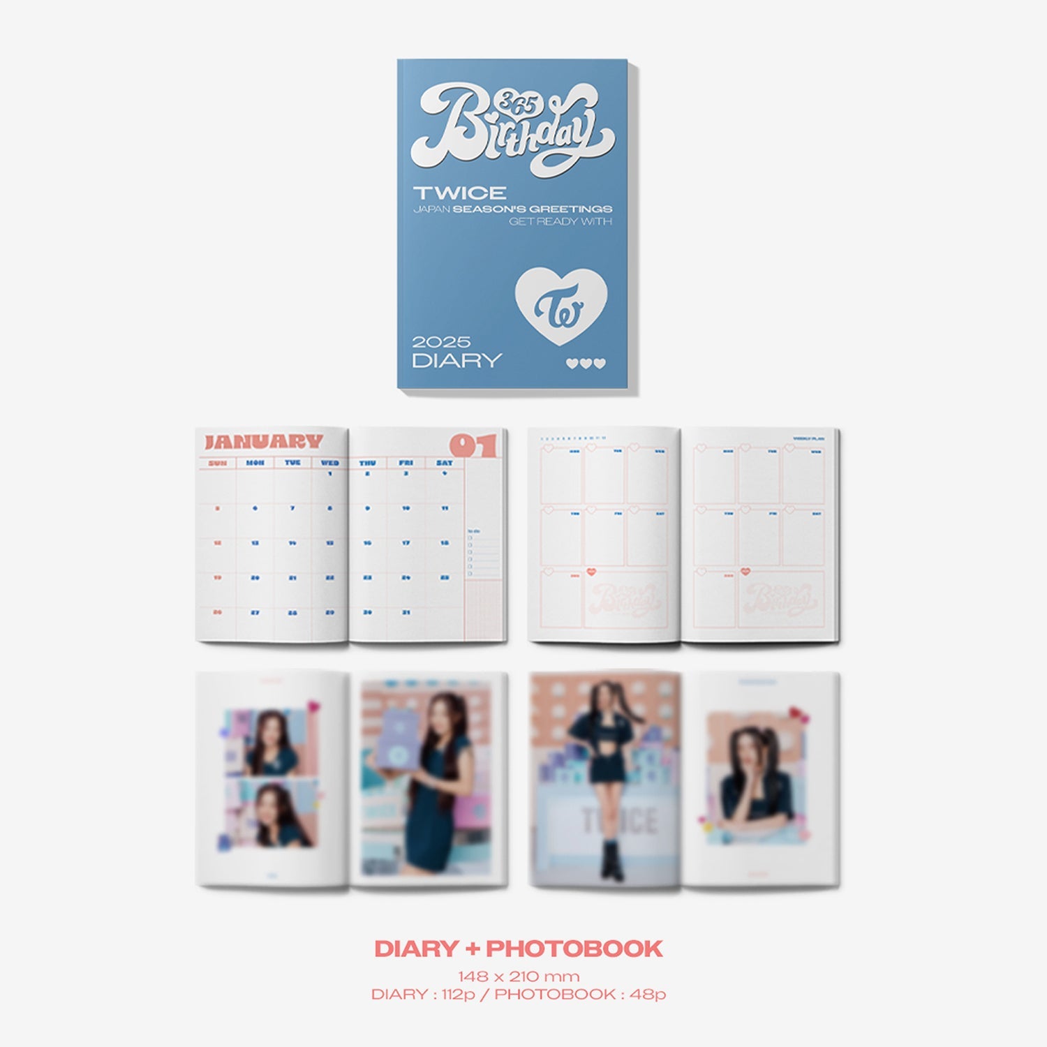 TWICE JAPAN SEASON'S GREETINGS 2025 “BIRTHDAY365” – JYP JAPAN