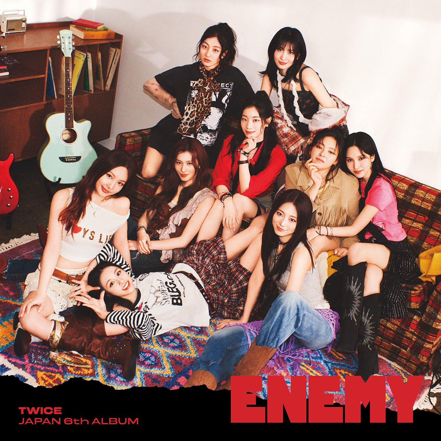 TWICE JAPAN 6th ALBUM『ENEMY』通常盤 – JYP JAPAN ONLINE STORE