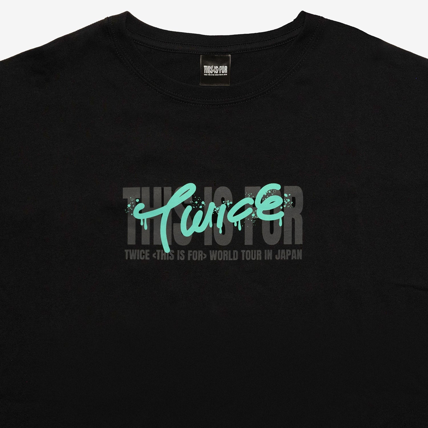 T-SHIRT〈BLACK〉【L】/ MINA / TWICE『THIS IS FOR』 – JYP JAPAN