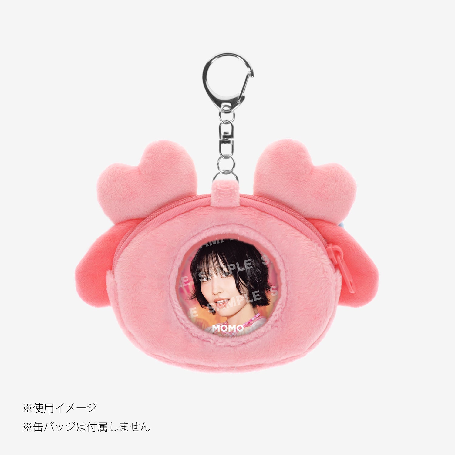 TWICE LOVELYS×SANRIO CHARACTERS PHOTO BADGE POUCH - MOVELY×MY