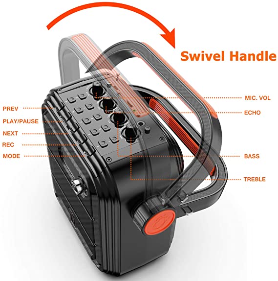 JYXカラオケマシン|ワイヤレスマイク付きカラオケマシン|最高のプロ