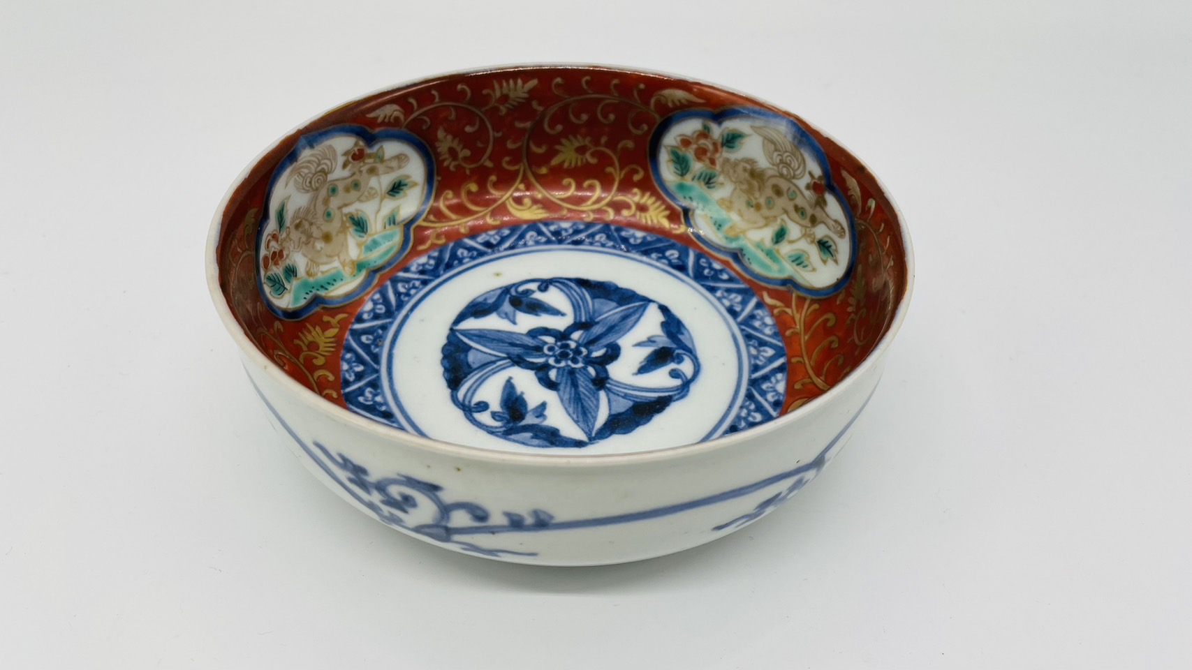 伊万里焼 染付 富貴長春 – 骨董品買取 亀半 東京都杉並区浜田山