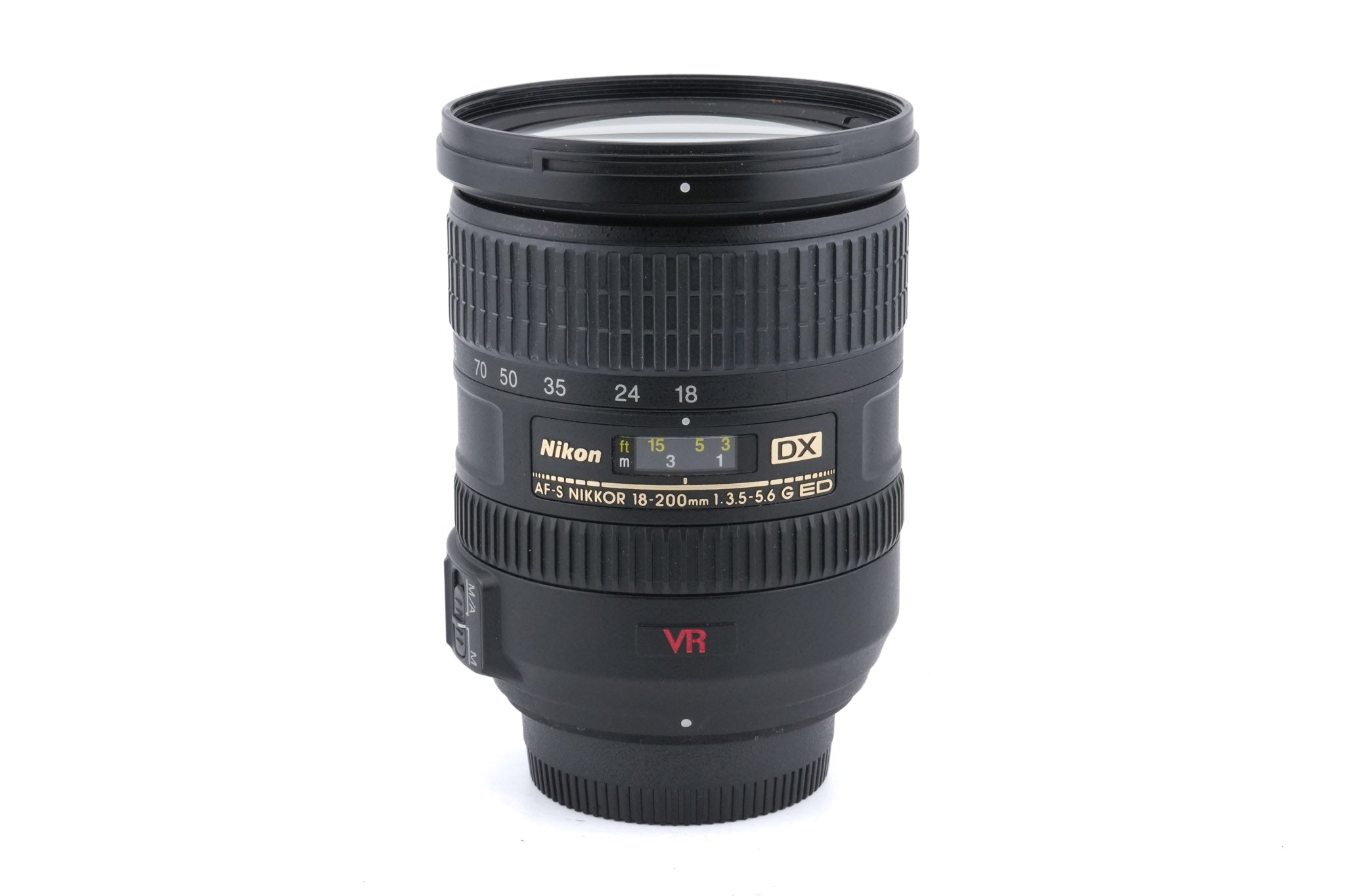 Nikon 18-200mm f3.5-5.6 AF-S Nikkor G ED VR - Lens – Kamerastore