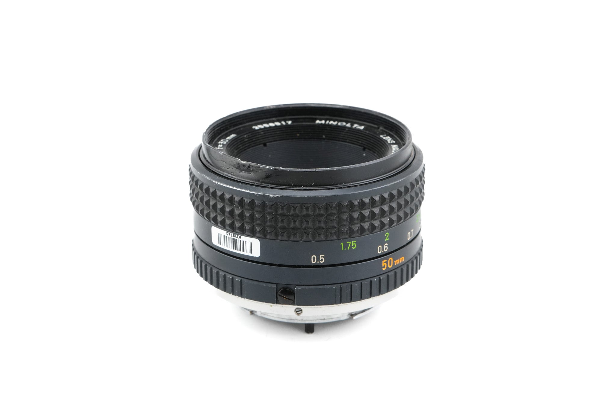 Minolta 50mm f1.7 MC Rokkor-PF - Lens – Kamerastore