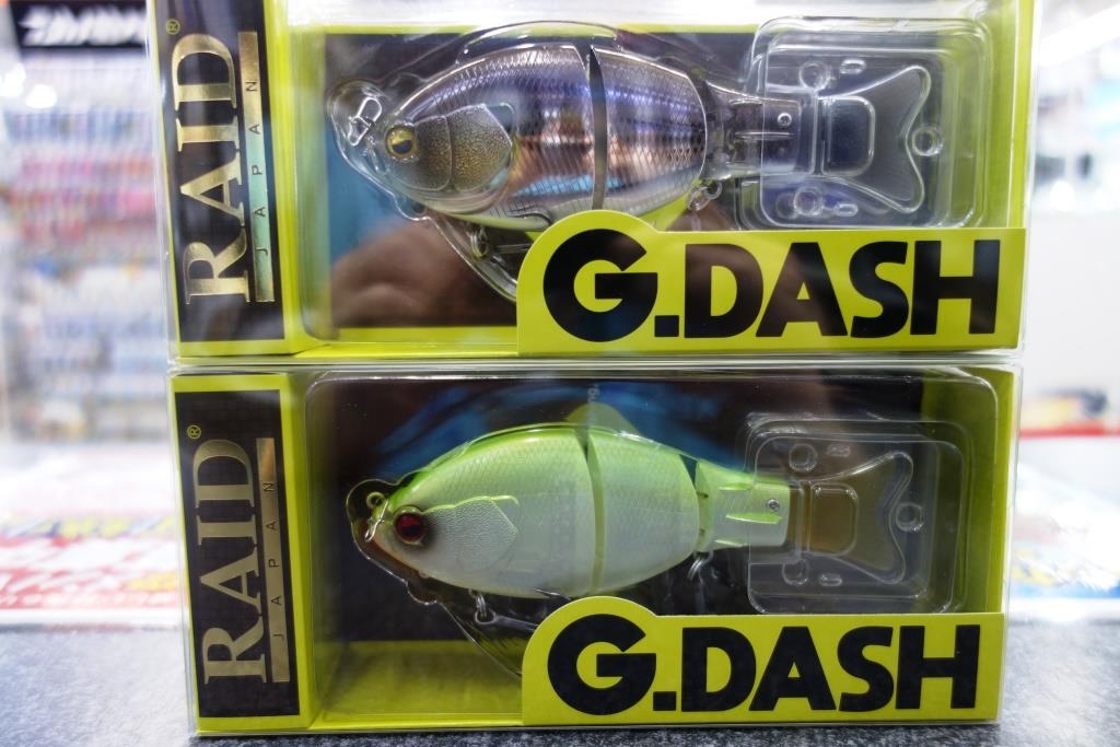 レイドジャパン新製品『G-DASH』＆『KILLER-D』入荷致しました-かめや