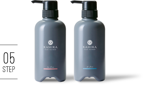 白髪染めカラートリートメントの使い方 | KAMIKA（カミカ