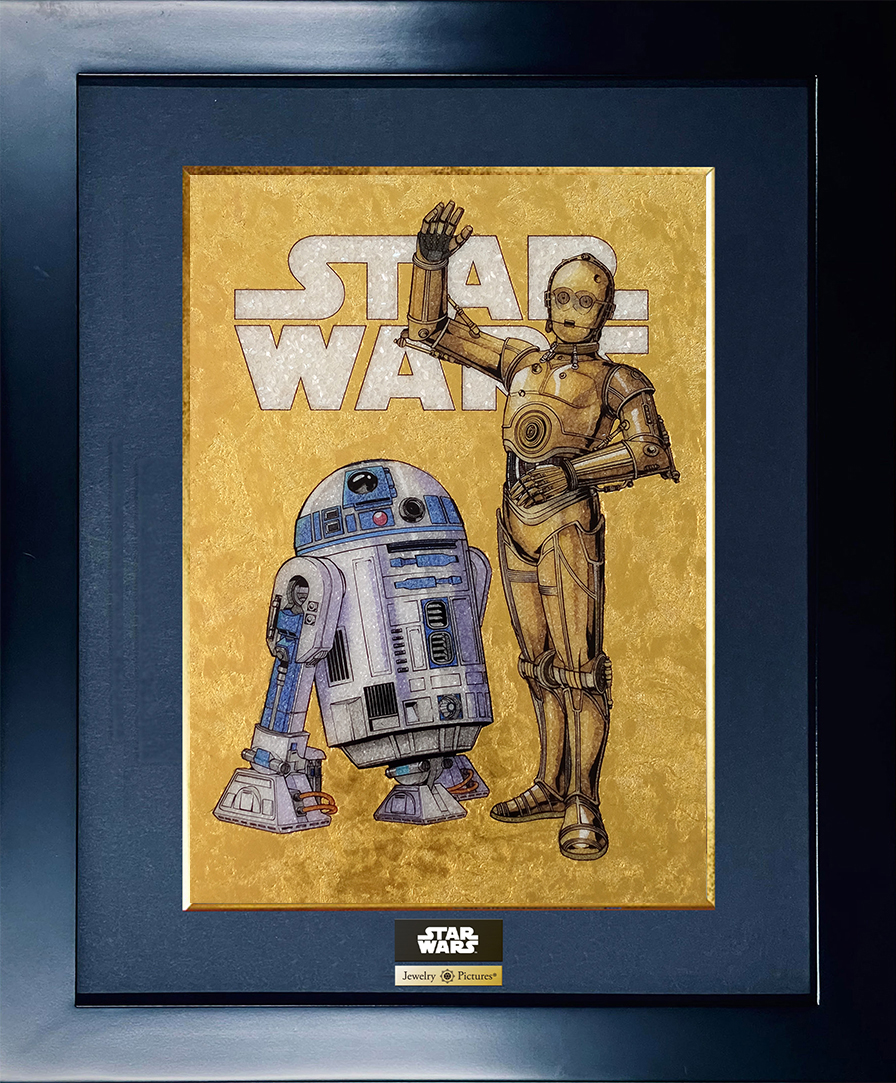 ジュエリー絵画®にスターウォーズが初登場！ | ジュエリーカミネ OSAKA