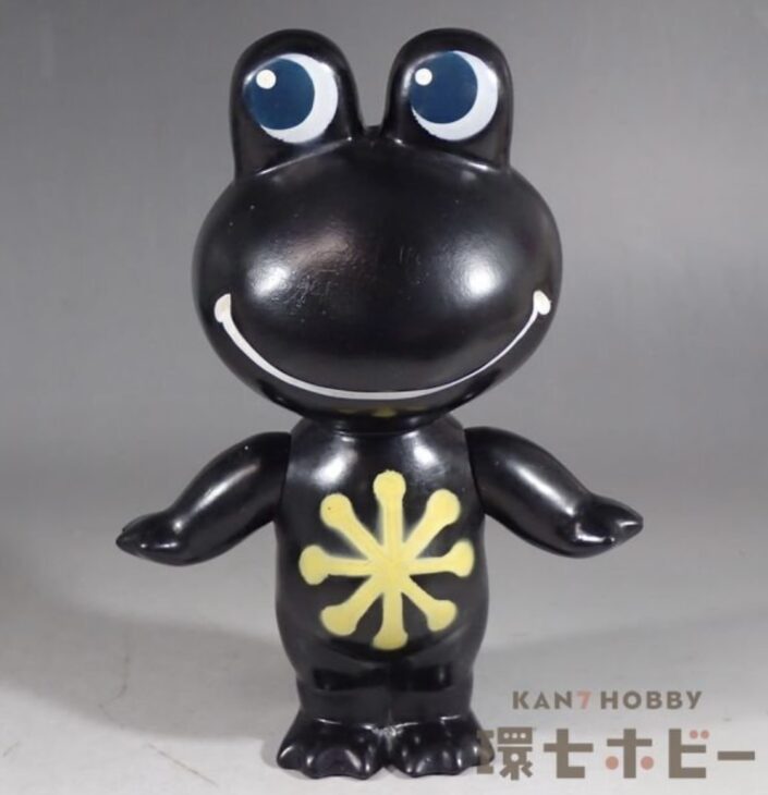 コルゲンコーワ ケロちゃん 黒 花火 ソフビ人形 参考買取価格 ｜買取