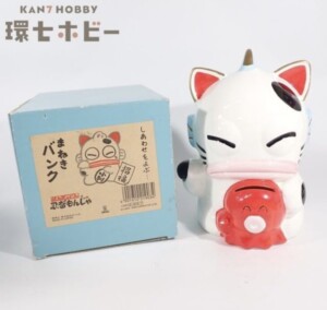 はんぎょどん 忍者もんじゃ貯金箱 招き猫 まねきバンク サンリオ昭和