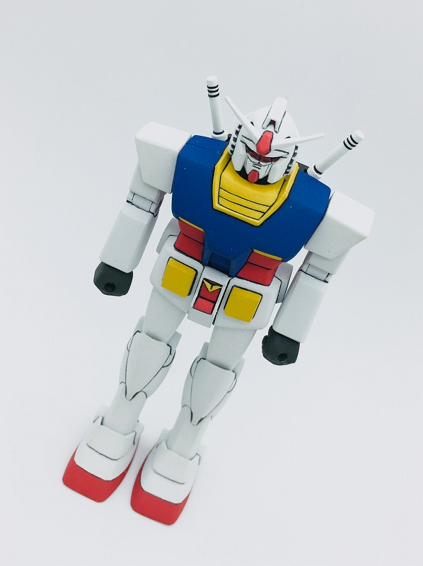 旧キット ファースト ガンダム 1/144 RX-78-2 ガンプラ 塗装済み 完成