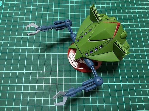 旧キット 1/550ビグロ ガンプラ 塗装済み 完成 – カンオウ ガンプラ ブログ
