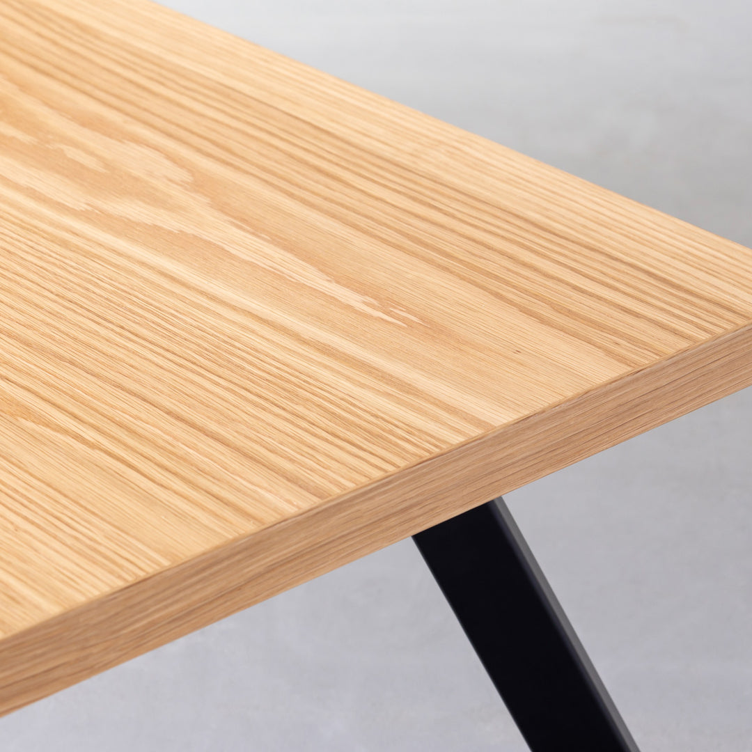 THE LOW TABLE / ホワイトオーク × Black Steel – KANADEMONO