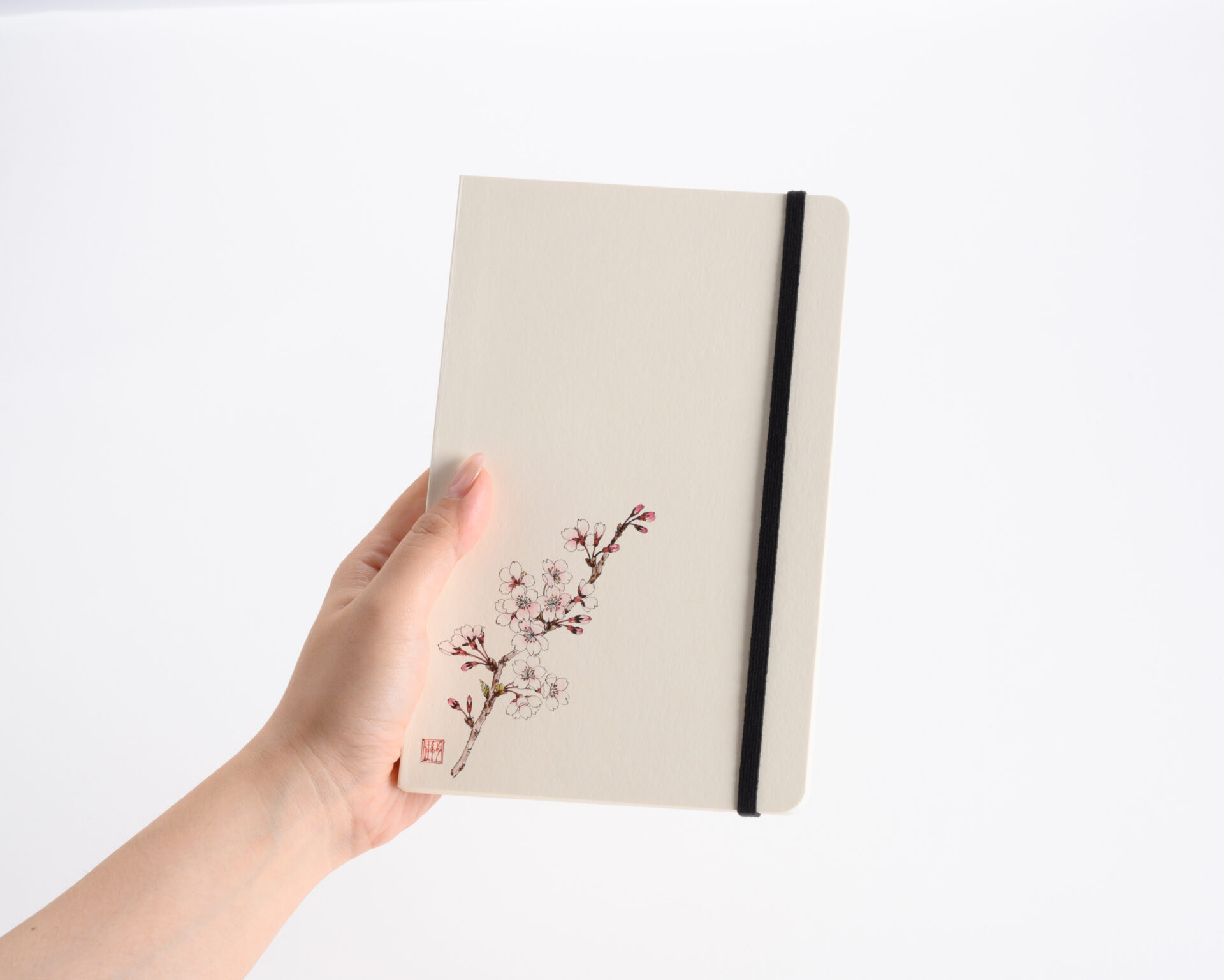 Artist Note Book【アーティストノートブック】桜 絵/九谷焼色絵 柴田