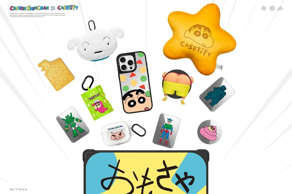 クレヨンしんちゃん×CASETiFYの限定アイテムが広島PARCO店などで販売