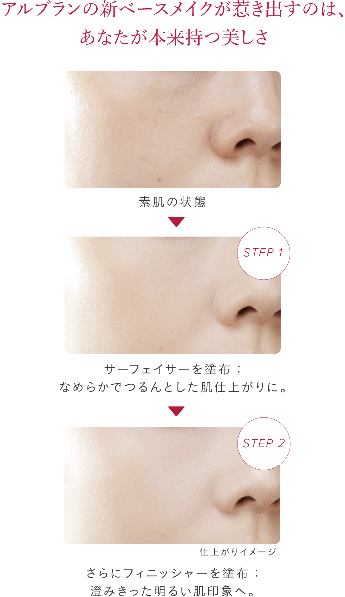 花王 ALBLANC（アルブラン） 商品情報 クラリティブラン フィニッシャー