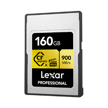 Lexar、世界最速のCFexpress Type A Card GOLDシリーズ¹、CFexpress