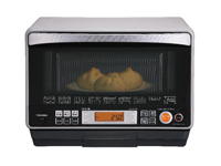 東芝、上下2段で同時にピザが焼けるオーブンレンジ「石窯ドーム