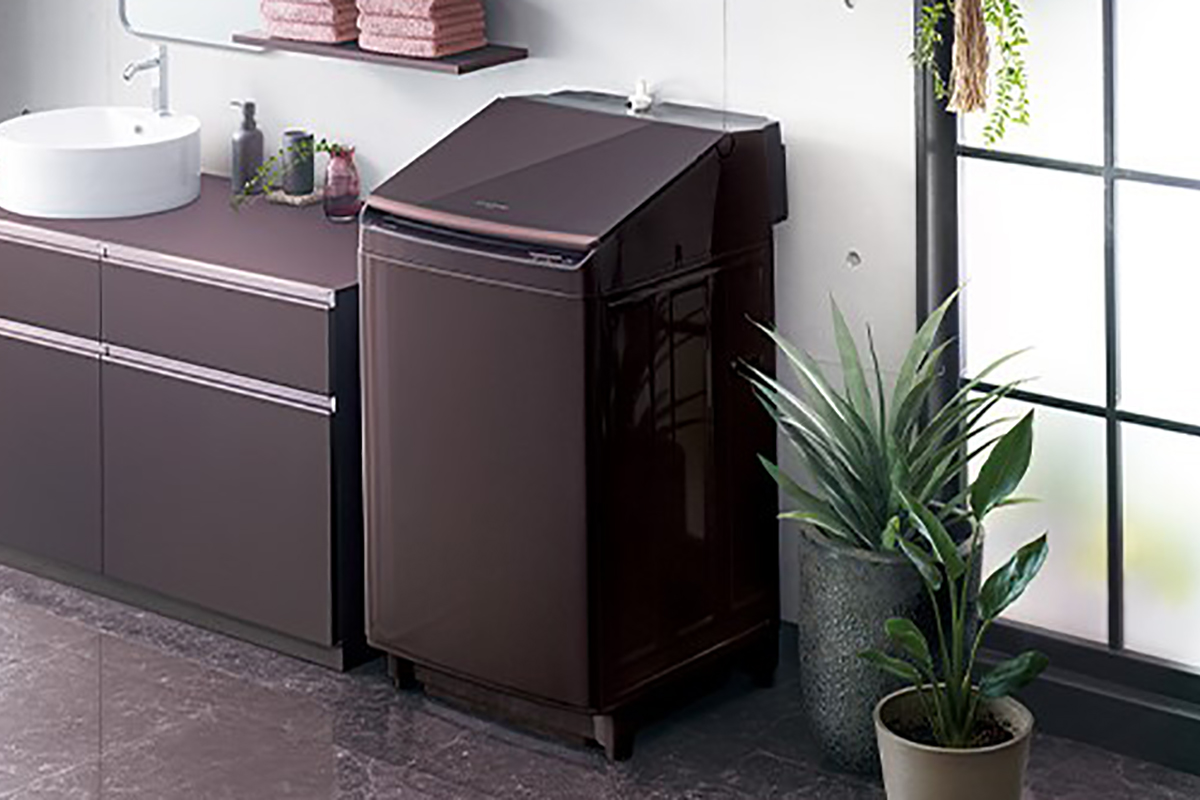 東芝のタテ型洗濯機 外出先でスマホから操作も - 家電 Watch