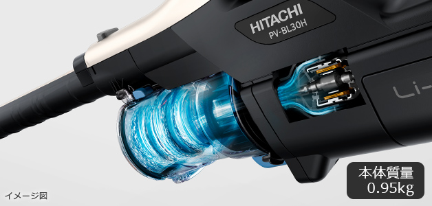 スティッククリーナー（コードレス式）PV-BL30H ： クリーナー ： 日立
