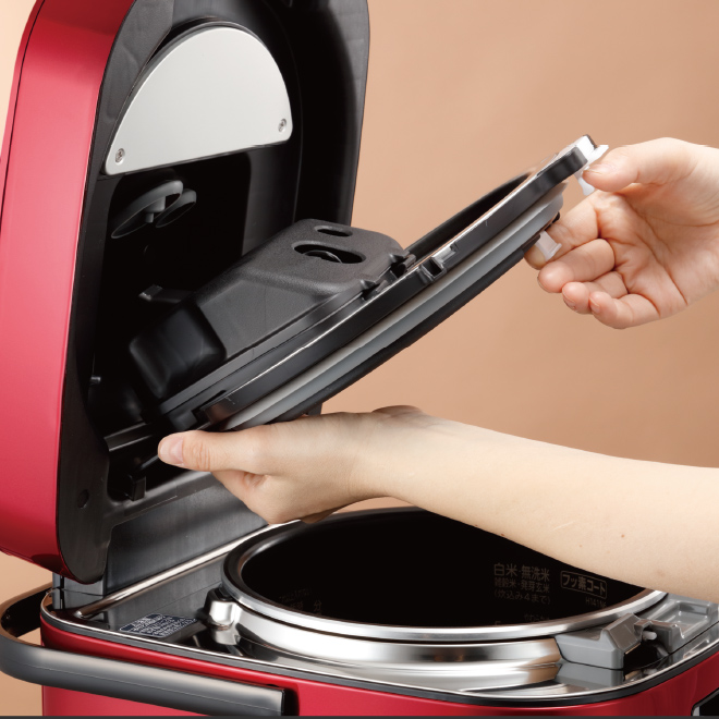 特長：使いやすい ： 炊飯器 ： 日立の家電品