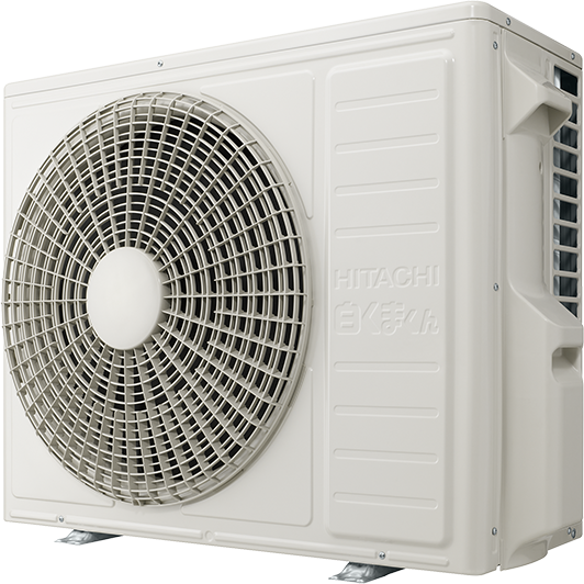 特長：室外熱交換器自動お掃除［凍結洗浄］ ： 住宅設備用エアコン