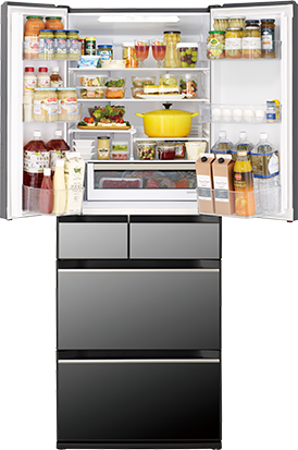 KXタイプ R-KX57N ： 冷蔵庫 ： 日立の家電品