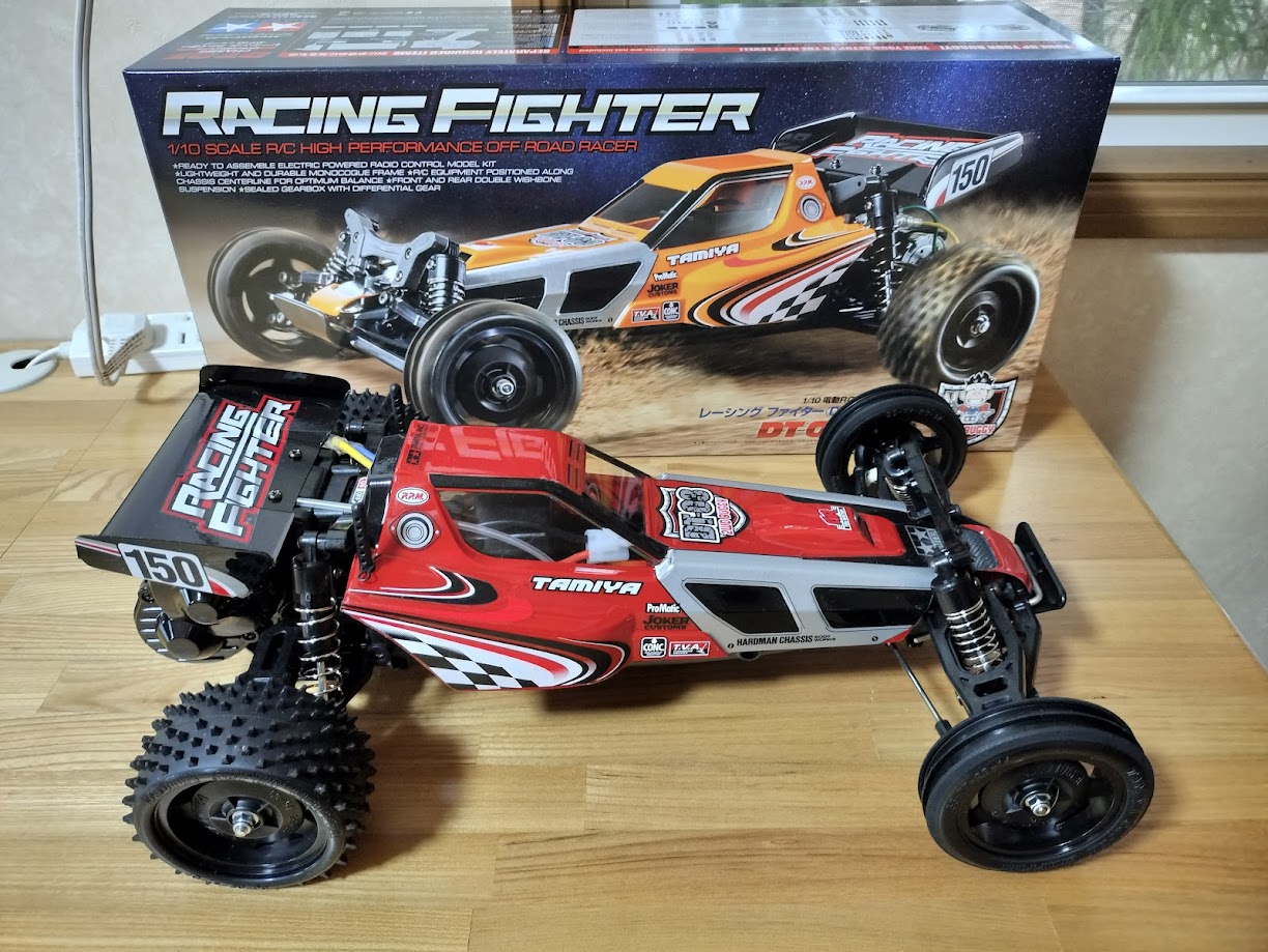 レーシングファイター・DT-03制作3 デカール貼り・完成 - kagayanの