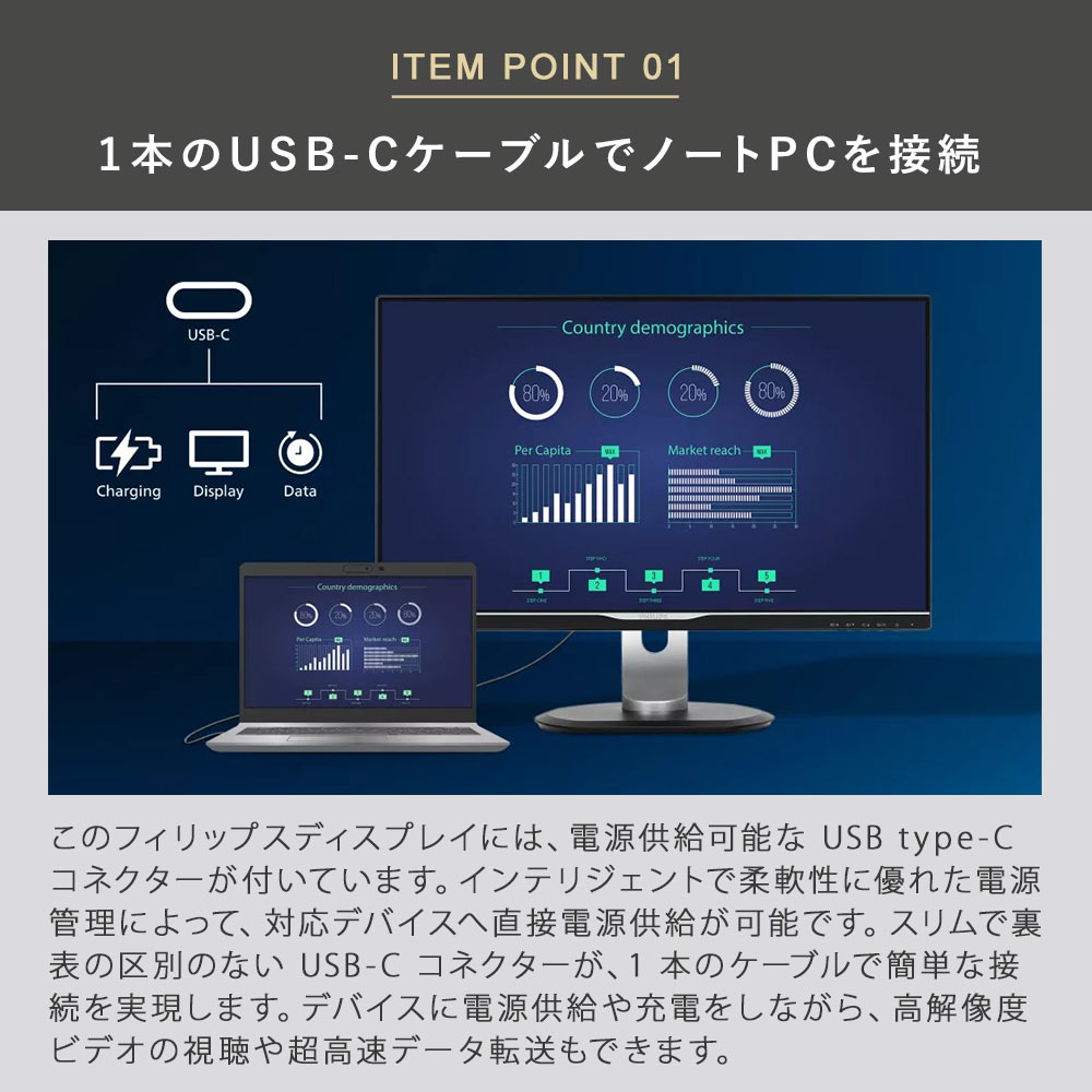 Philips 液晶ディスプレイ 27型 2560×1440 27E1N5600AE/11のご購入は