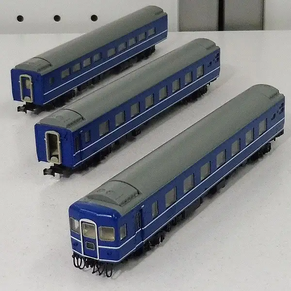 TOMIX 92753相当 14系寝台車7輌セット(ケース無ジャンク) TOMIX 92753