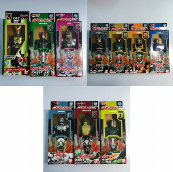 買取】ライダーヒーローシリーズ コレクションボックス 東映ヒーロー